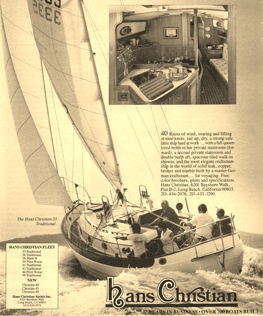 May 1986 Cruising World Ad for HC33