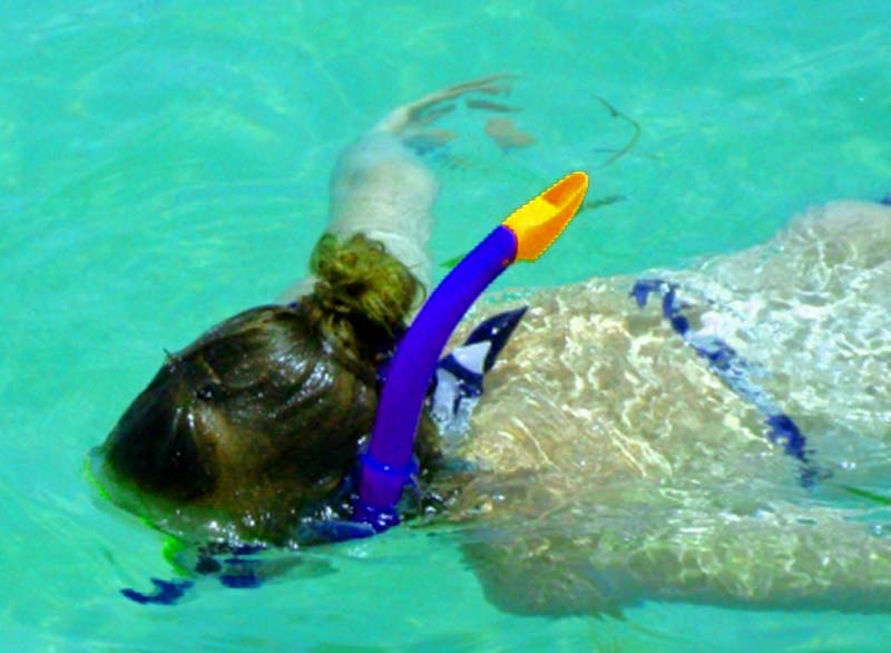 Genevieve Snorkeling
