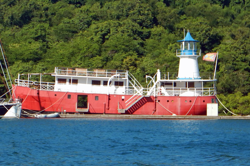 Light Ship at La Phare Bleu, Grenada